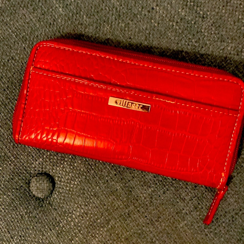 Red wallet never used